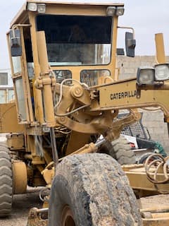 Grader 14G, Caterpillar, For Sell, Model 1983, Available in Riyadh