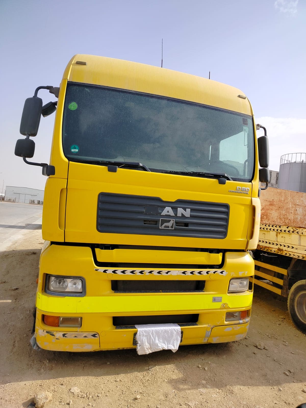For Sell Dump Truck, MAN Dump, truck, Model 2005, available in Riyadh