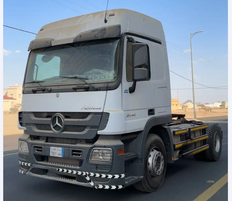 Mercedes Actros Truck for sell in Saudi Arabia, Mercedes Actros 2646, Model 2016 for sell in Bisha City, Aseer, Semi New, Mob 00966550745078